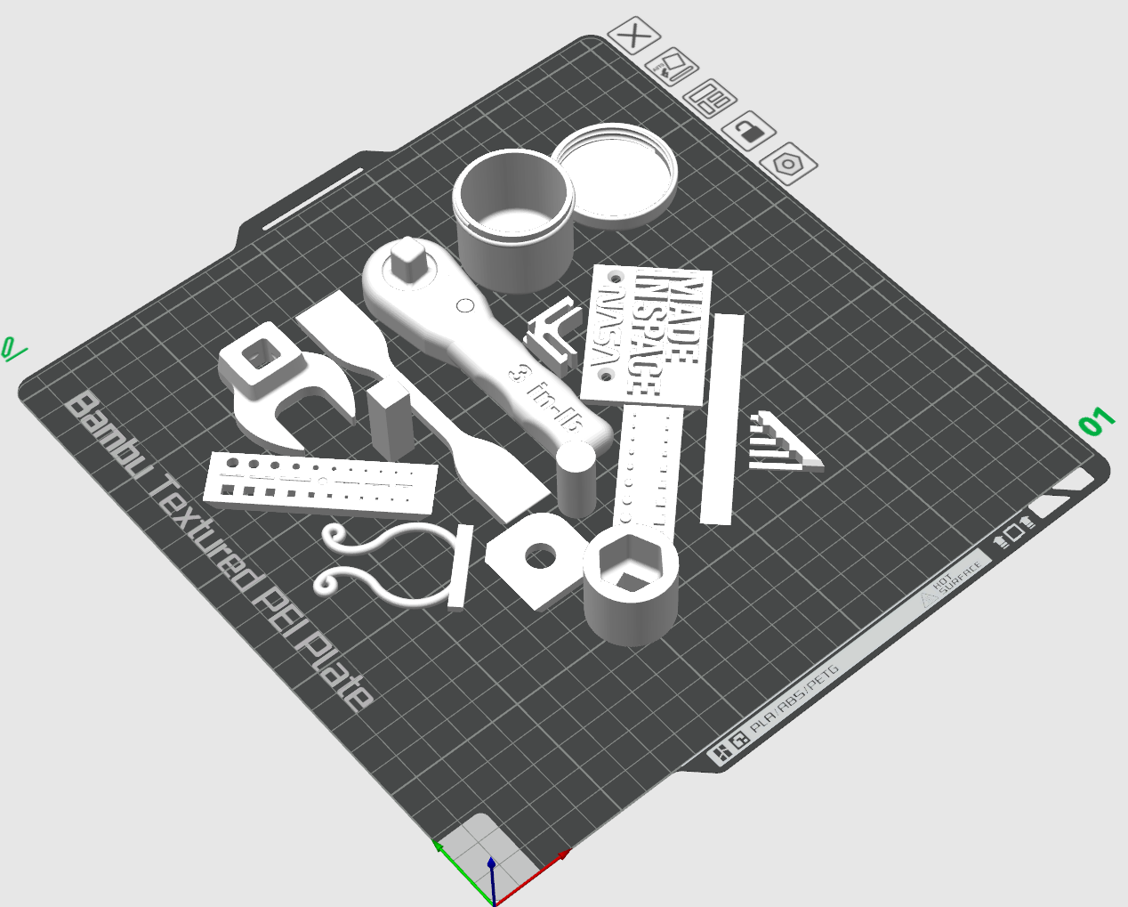 NASA Tools and 3D Test Objects