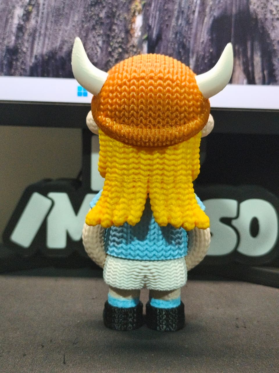 Erling Haaland Viking - Amigurumi/Crochet