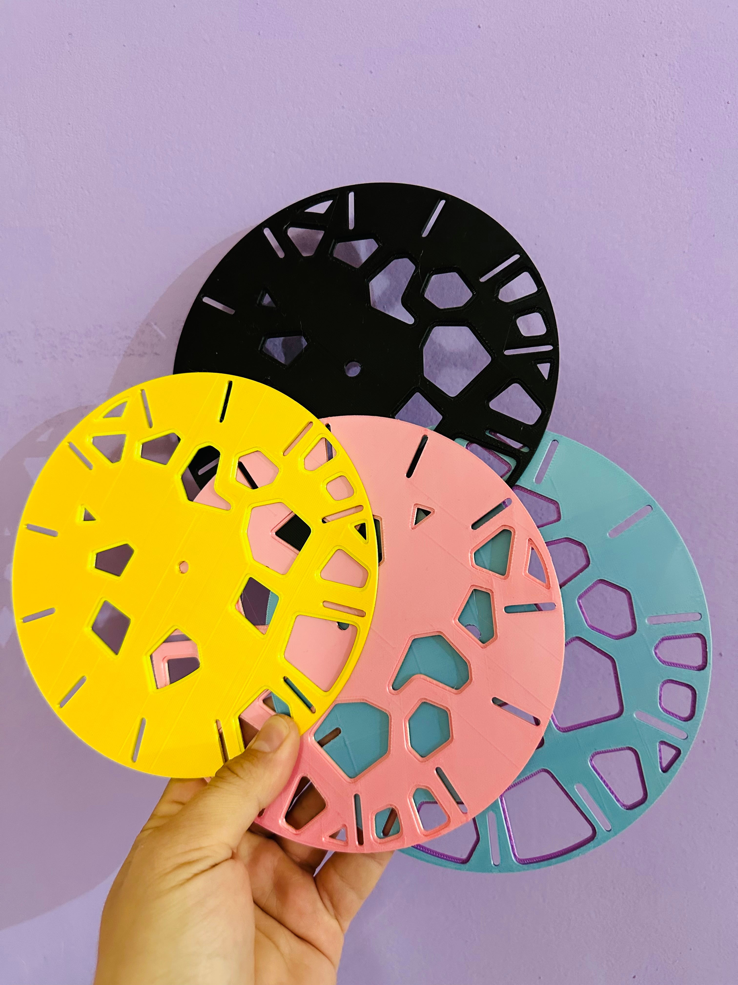 Reloj de Pared 'Geo-Organic' Diseño y Versatilidad