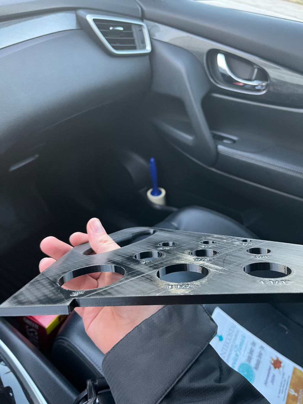 Saw Guide w/ Drill Hole Template
