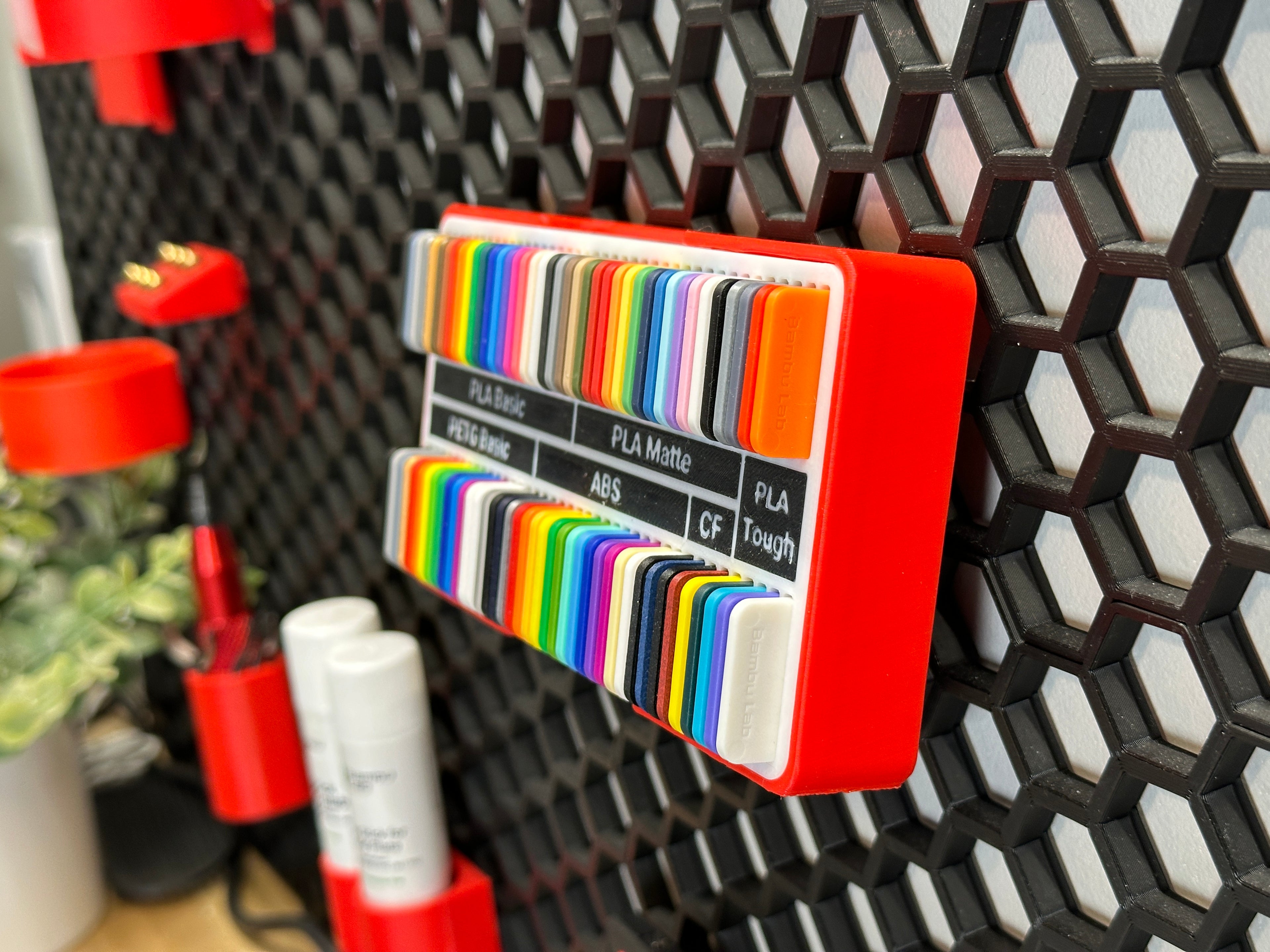 Filament Swatch Display Mount for HSW