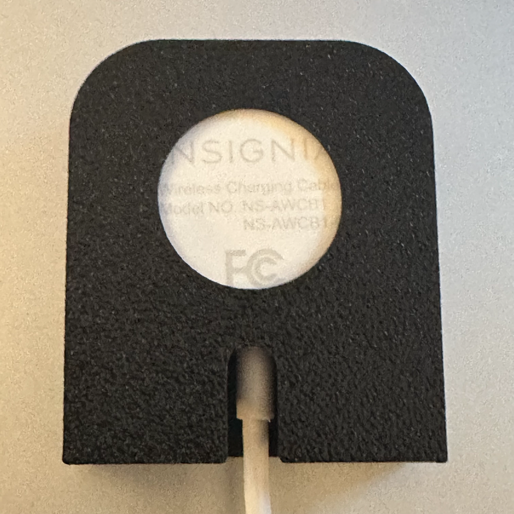 Phone Stand w/ Insignia Apple Watch charging cable