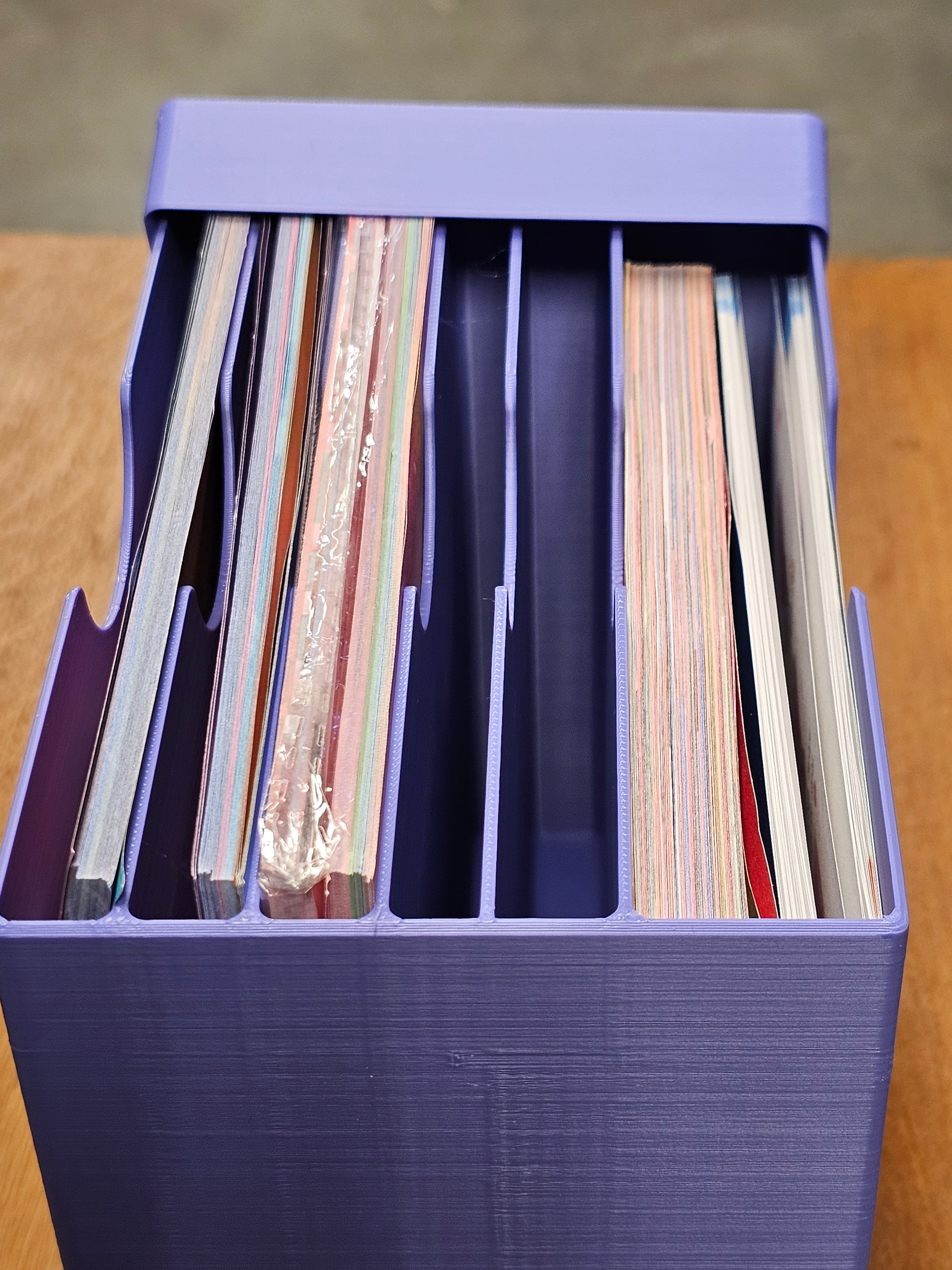 Origami folding paper storage box