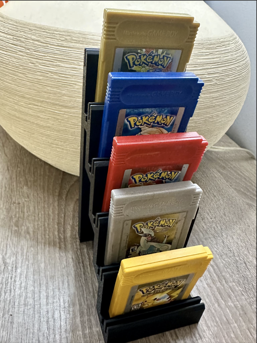 VideoGame Cart Holder N64 SNES NES Sega GB GBC