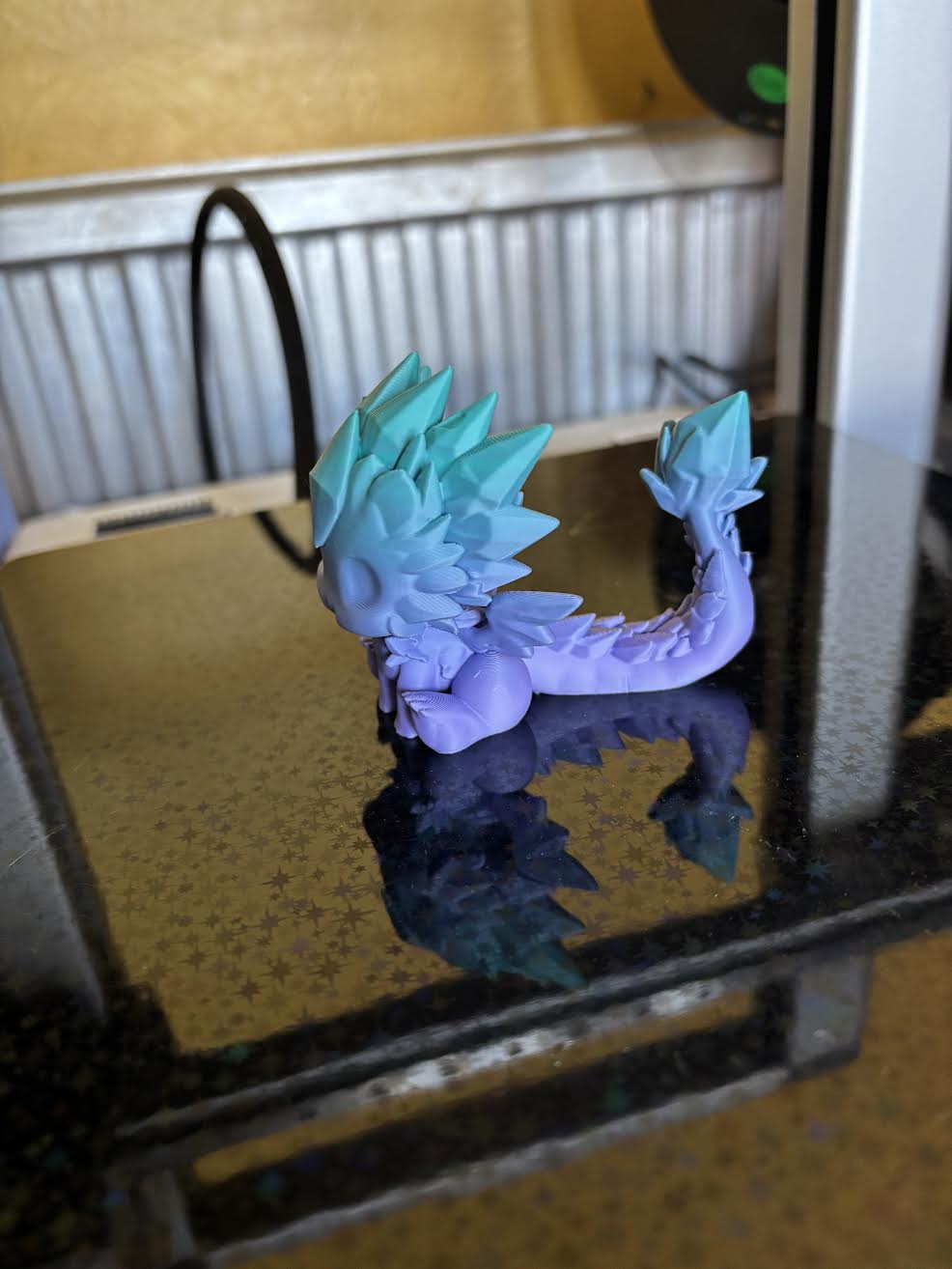 Crystal Dragon Figurine