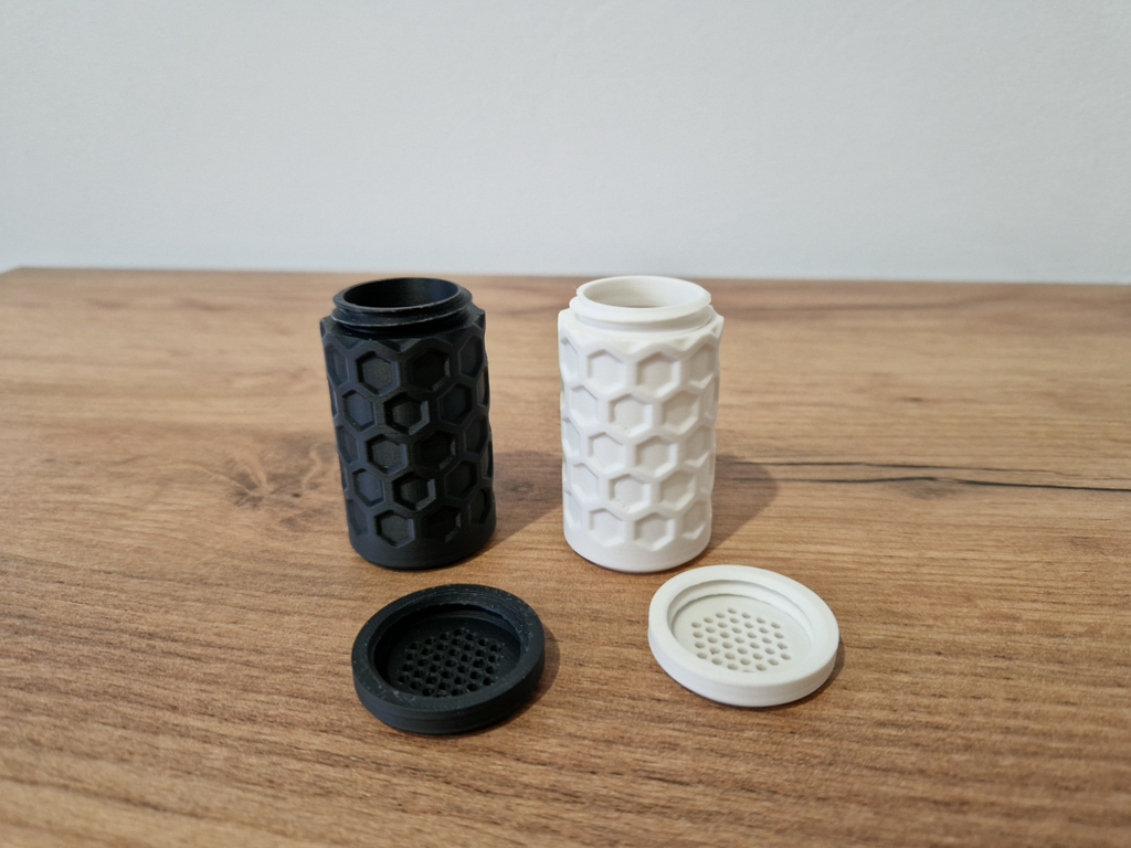 Salt and Pepper Shaker with Stand