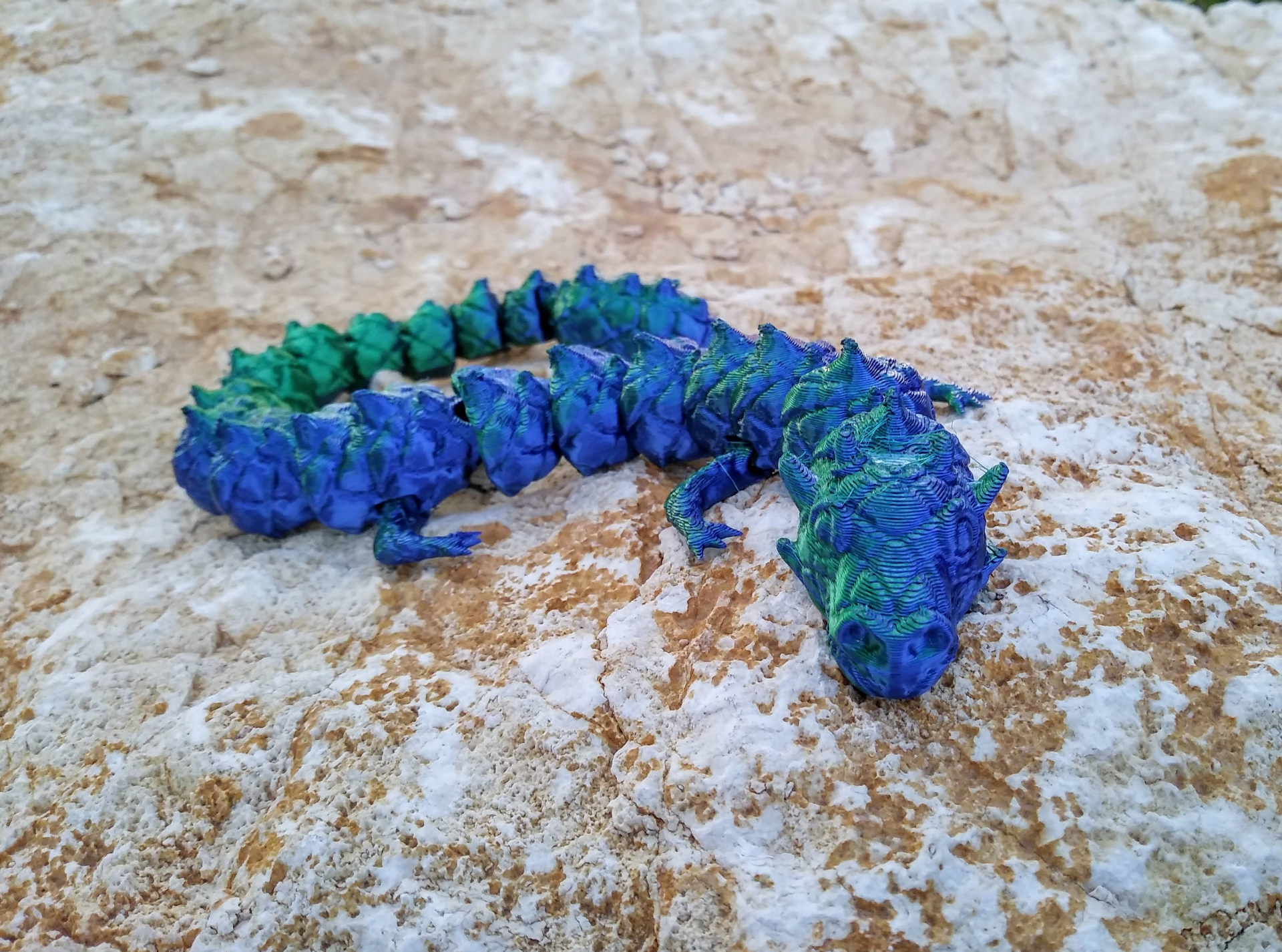 Articulated baby dragon