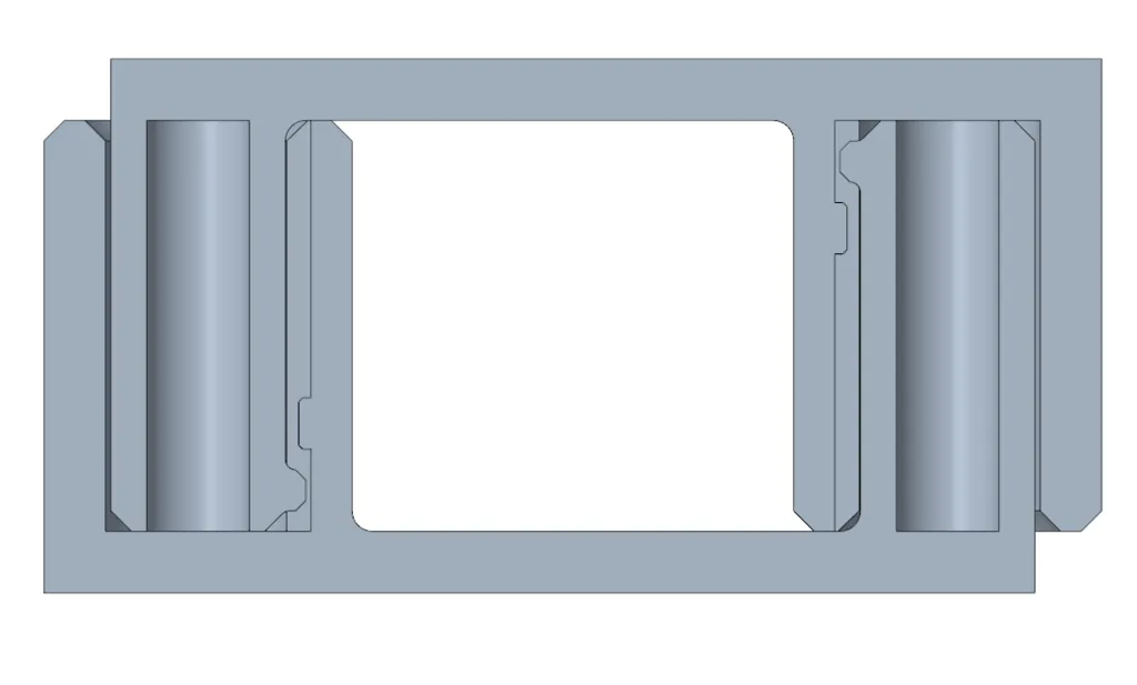Simple notebook stand with lock in feature