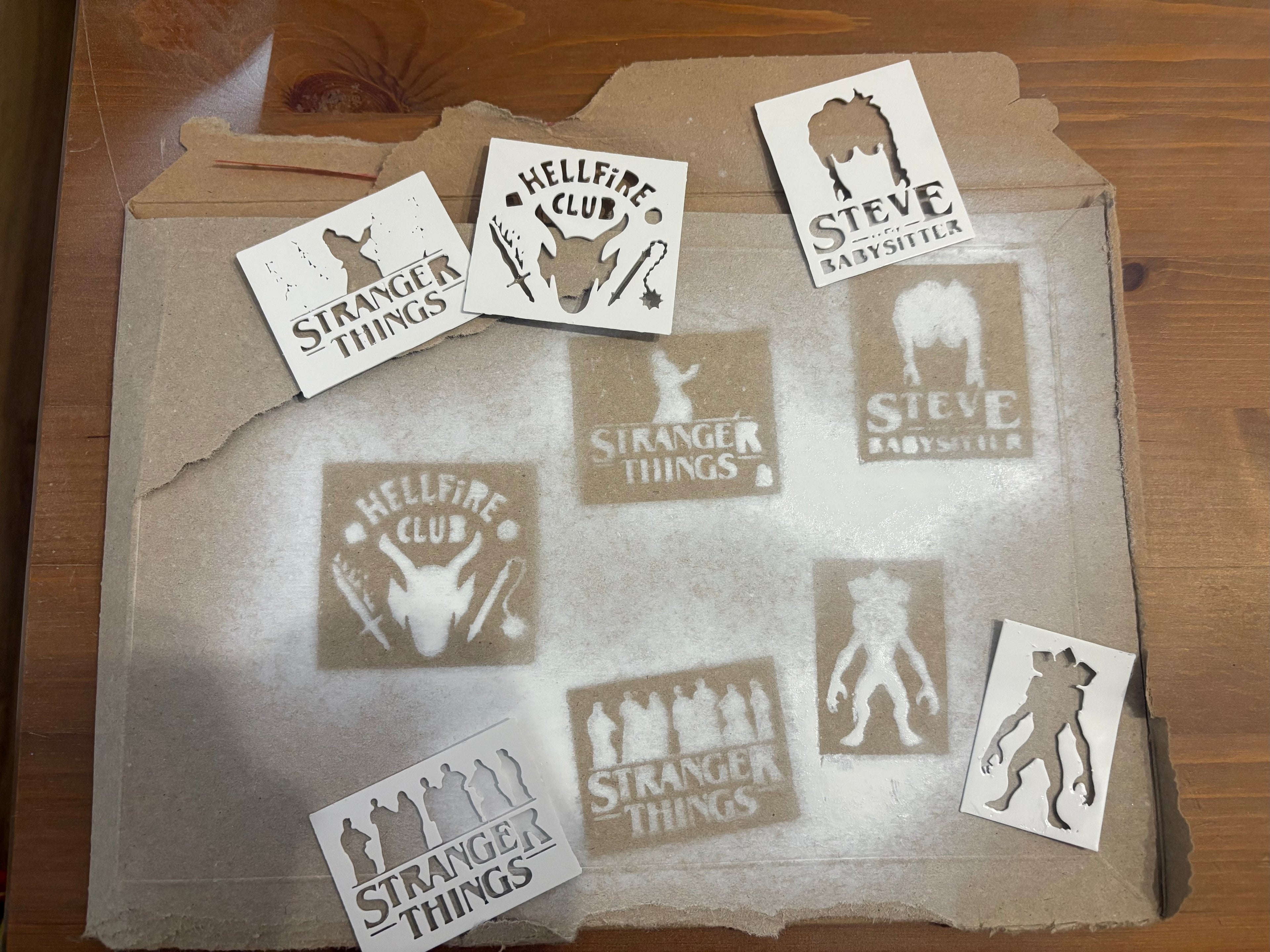 Stencil Stranger Things