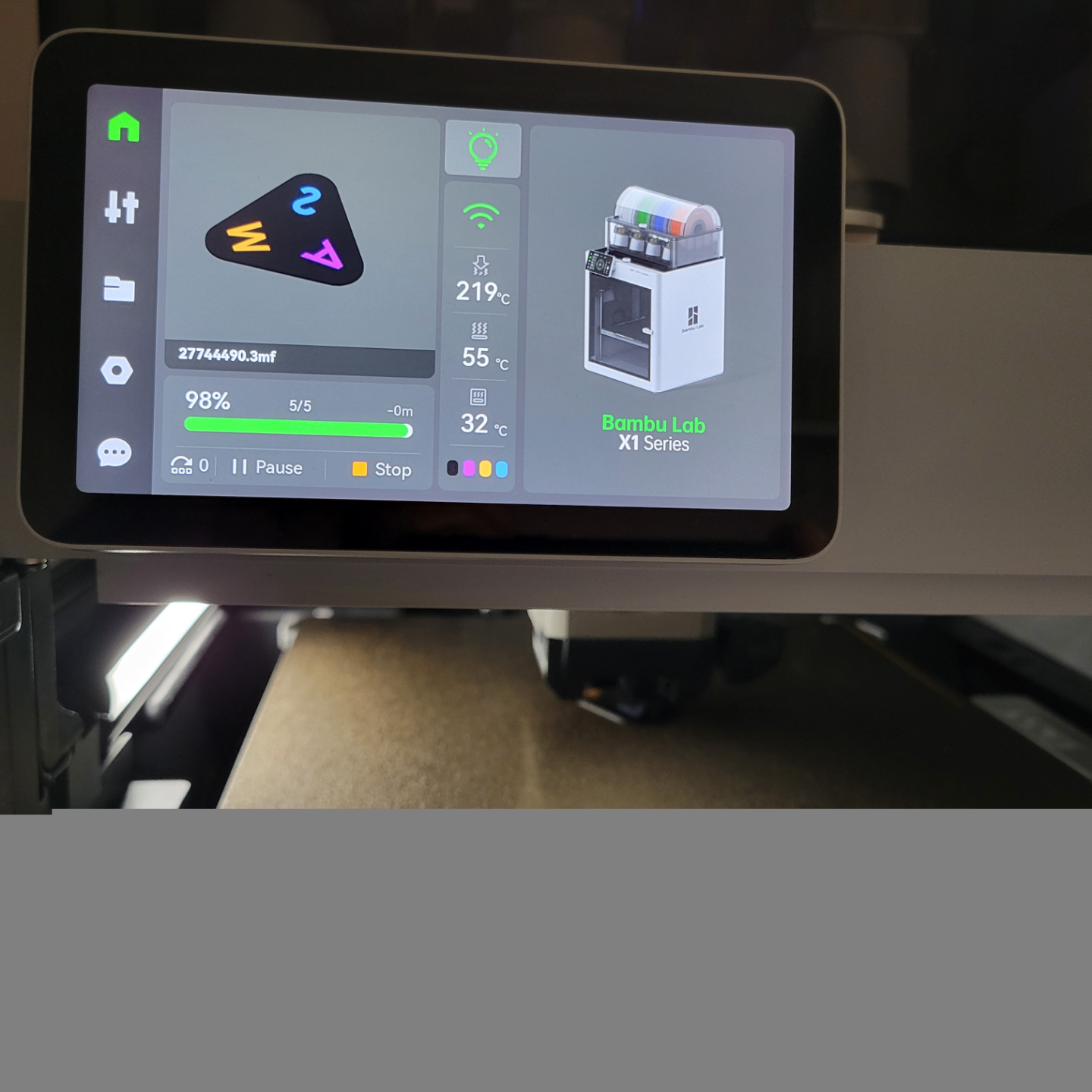 AMS 4 Color Test Chip