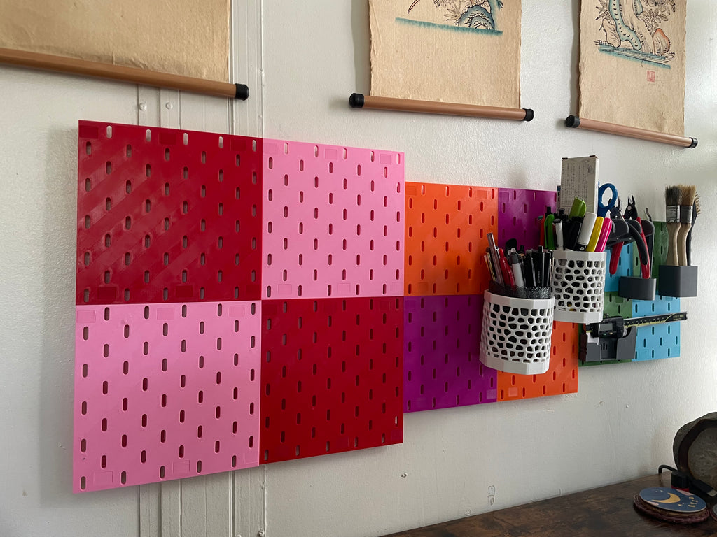 My take on IKEA Skadis Peg Board