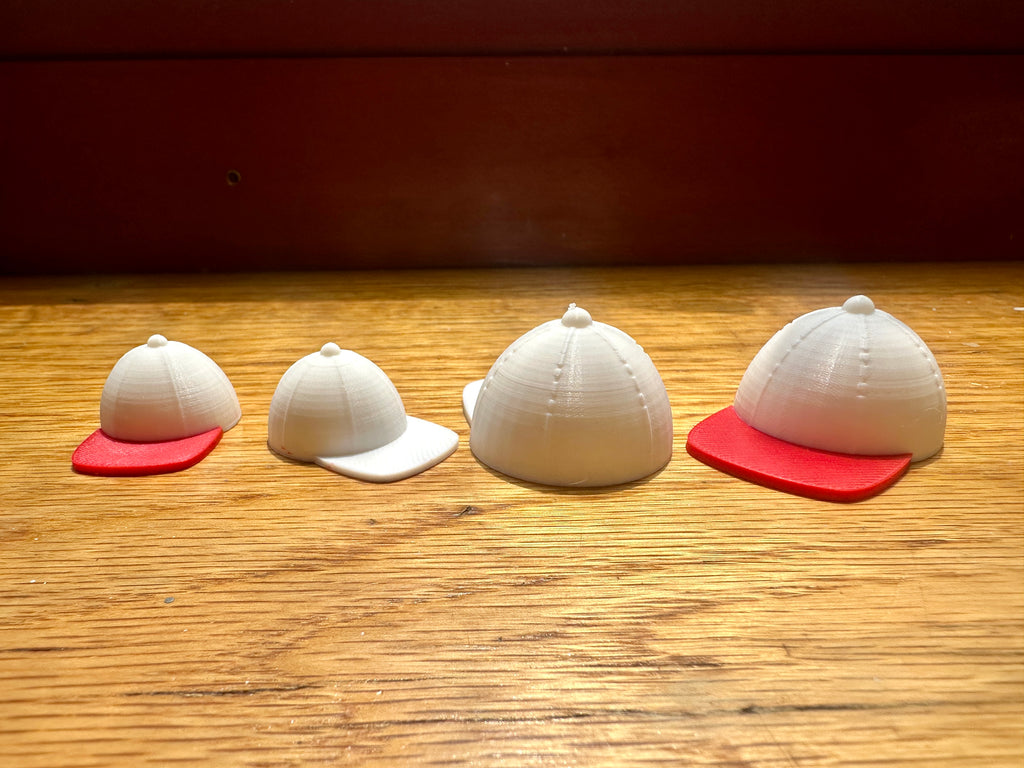 Tiny Baseball Hat/ Baseball Cap for Broken Prints