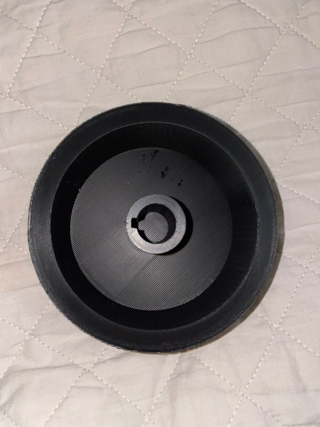 Knob with key entry