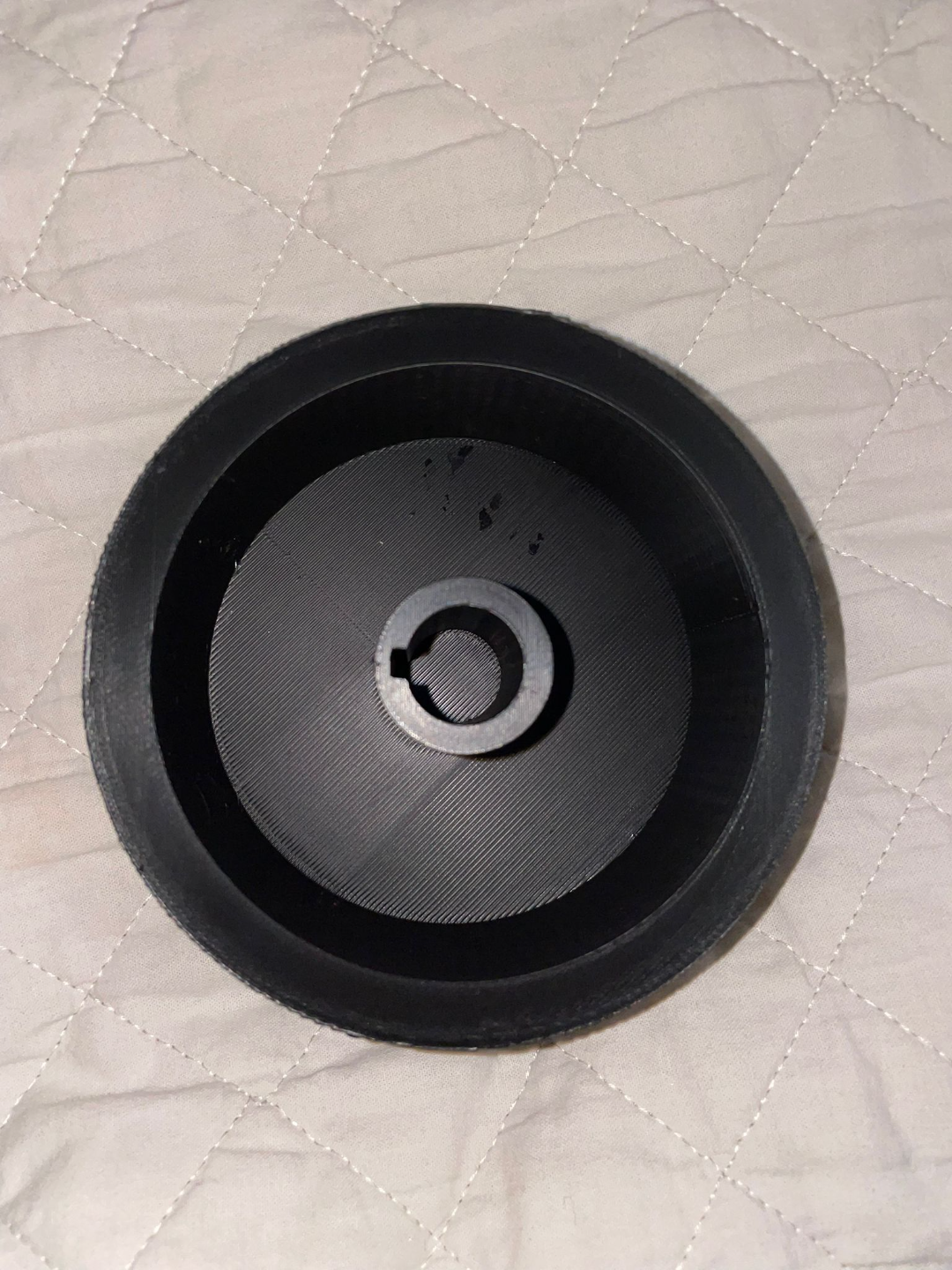 Knob with key entry