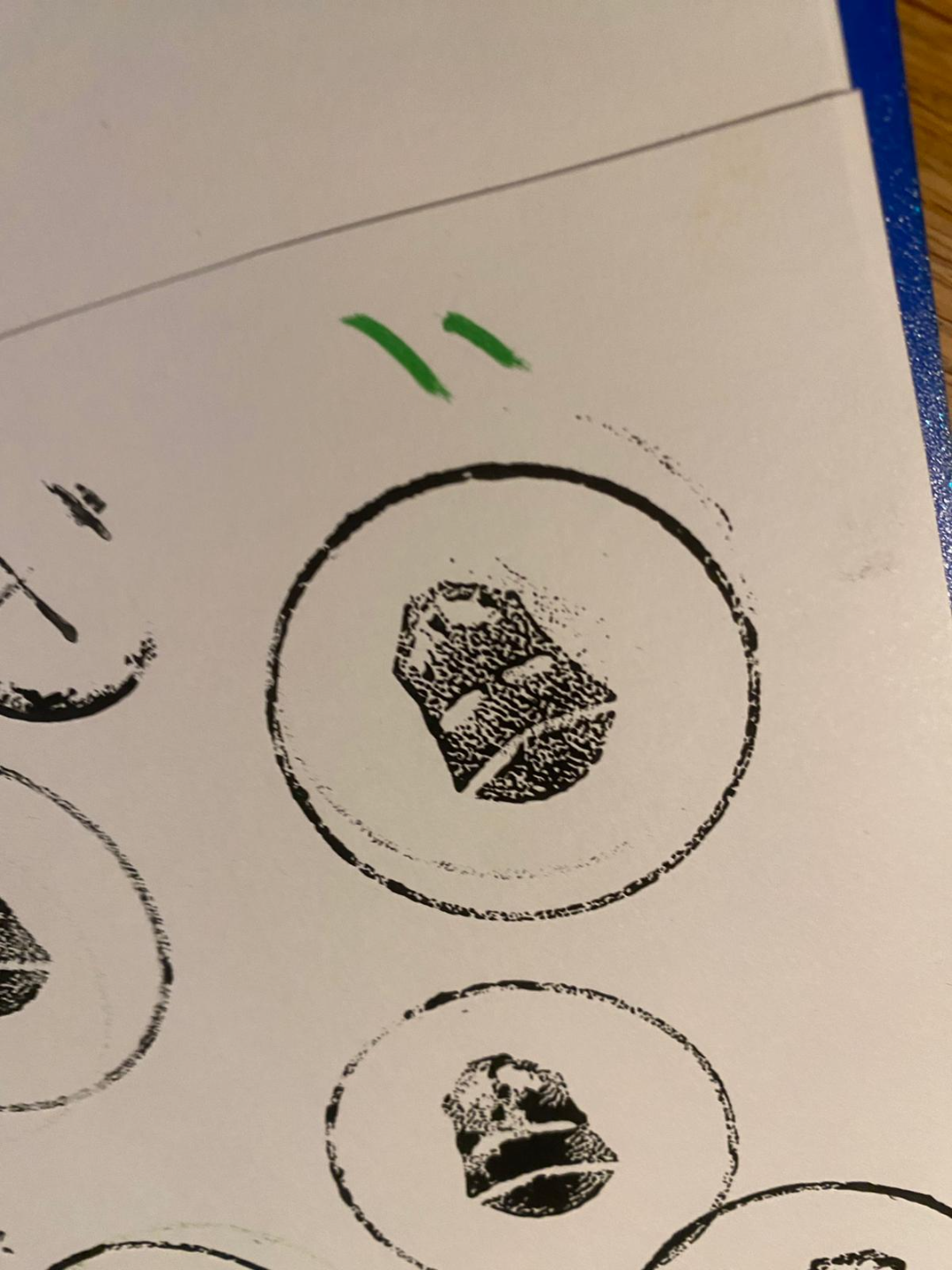 Old Helmet Print
