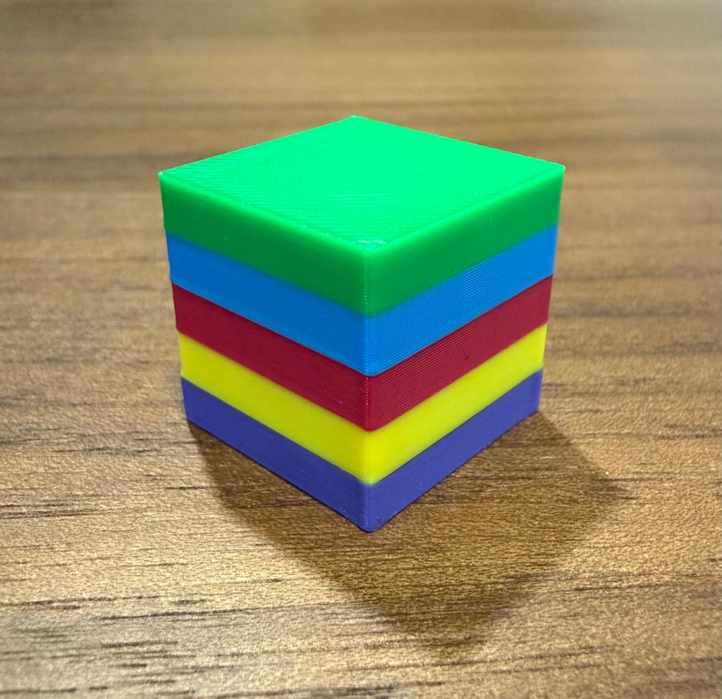 Filament Color Test Cube