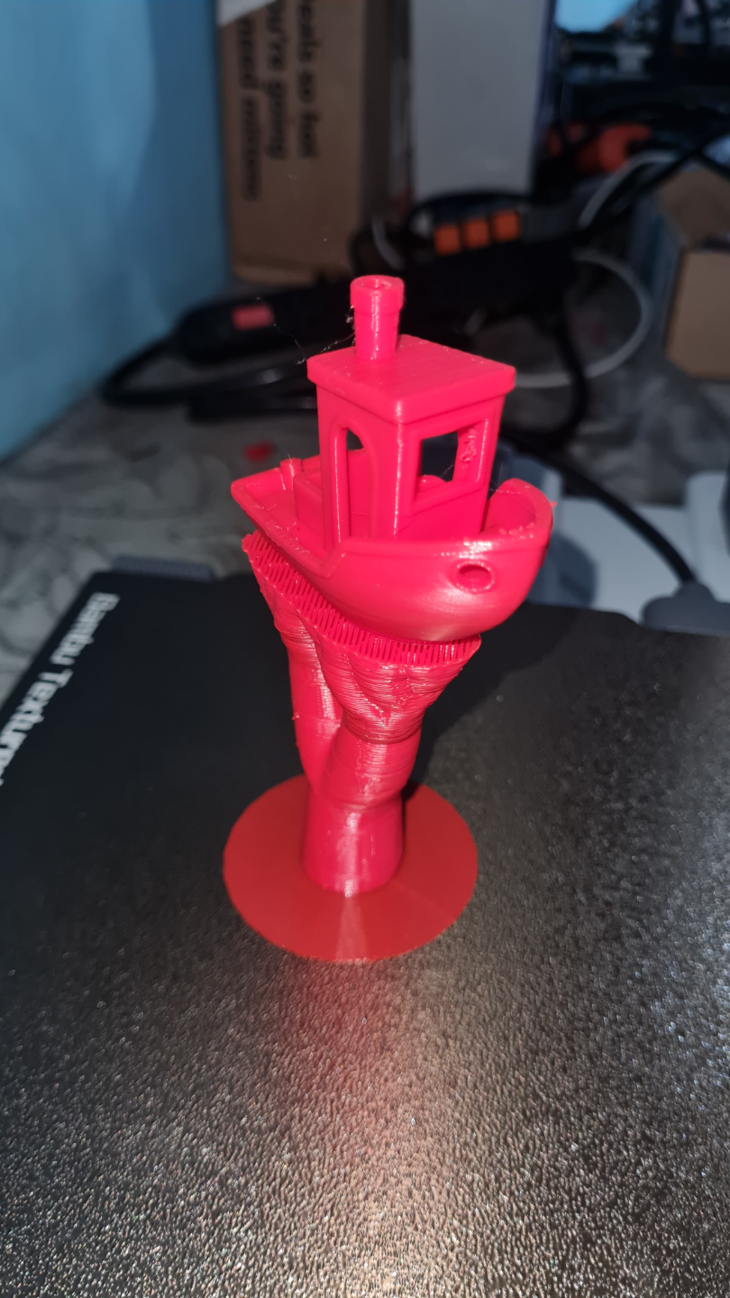 Floating 3D Benchy