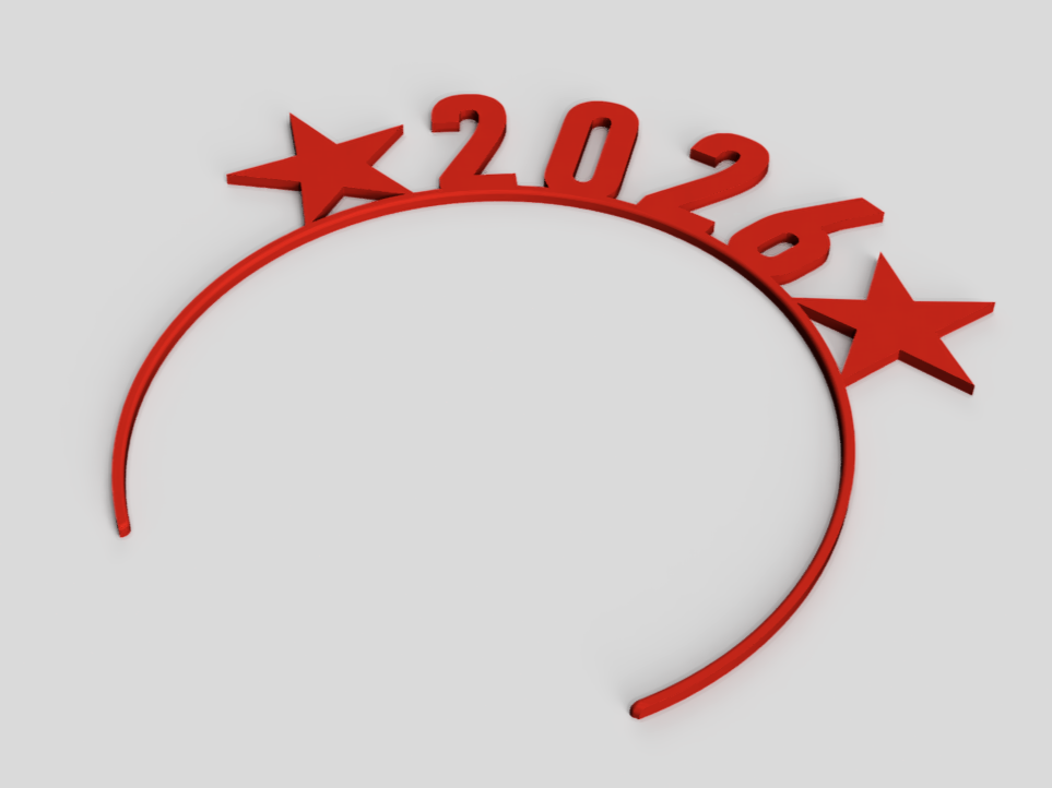 Headband New Year 2026