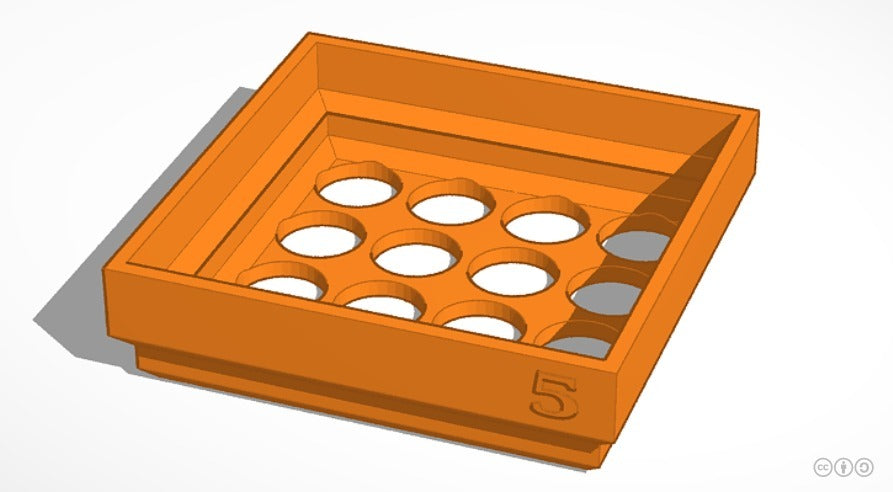 Stackable Coin Sorting Trays (US Coins)
