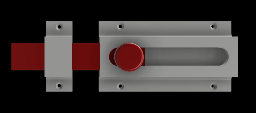 Sliding door lock