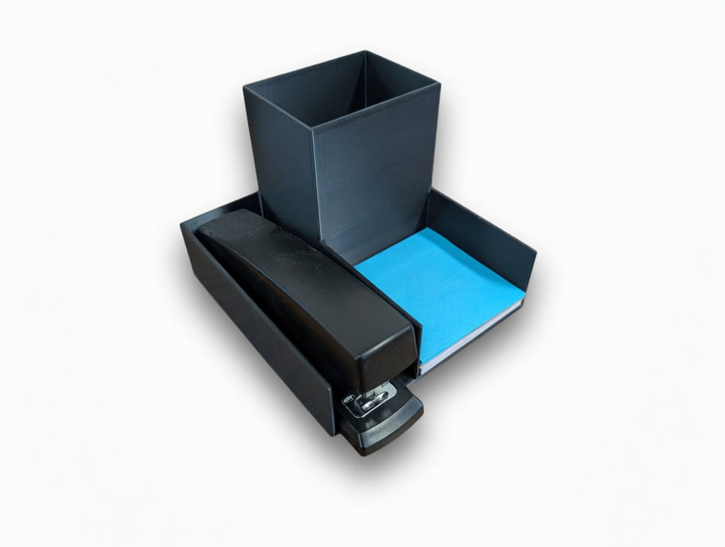 Pen Stapler and Sticky Note Holder
