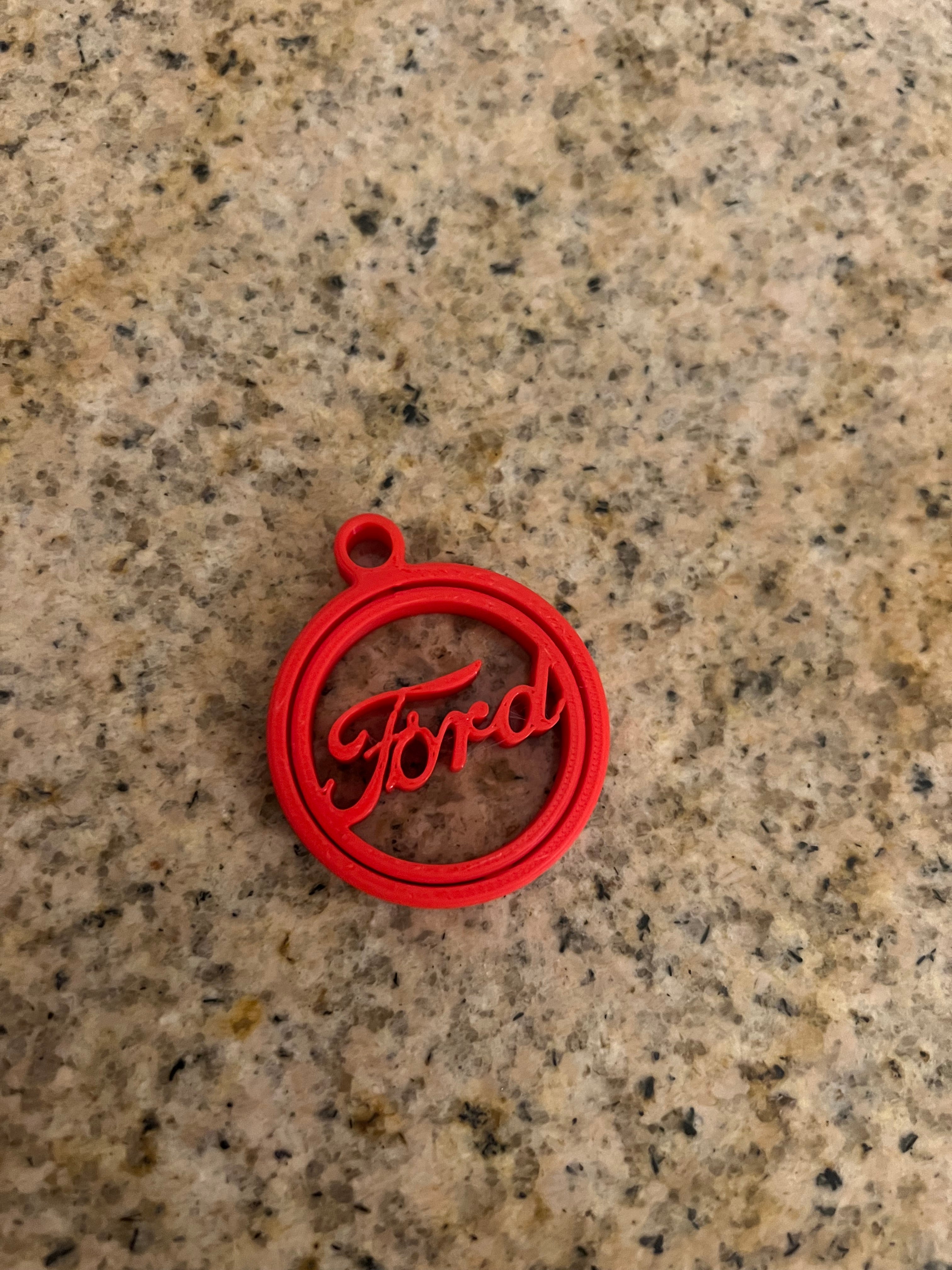 Ford gyro keychain