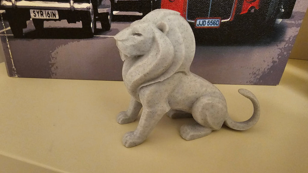 Lion sculpture
