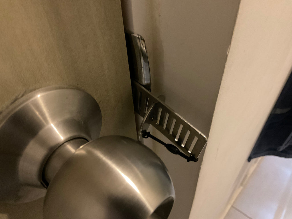 Travel Door Lock - Portable Security Device
