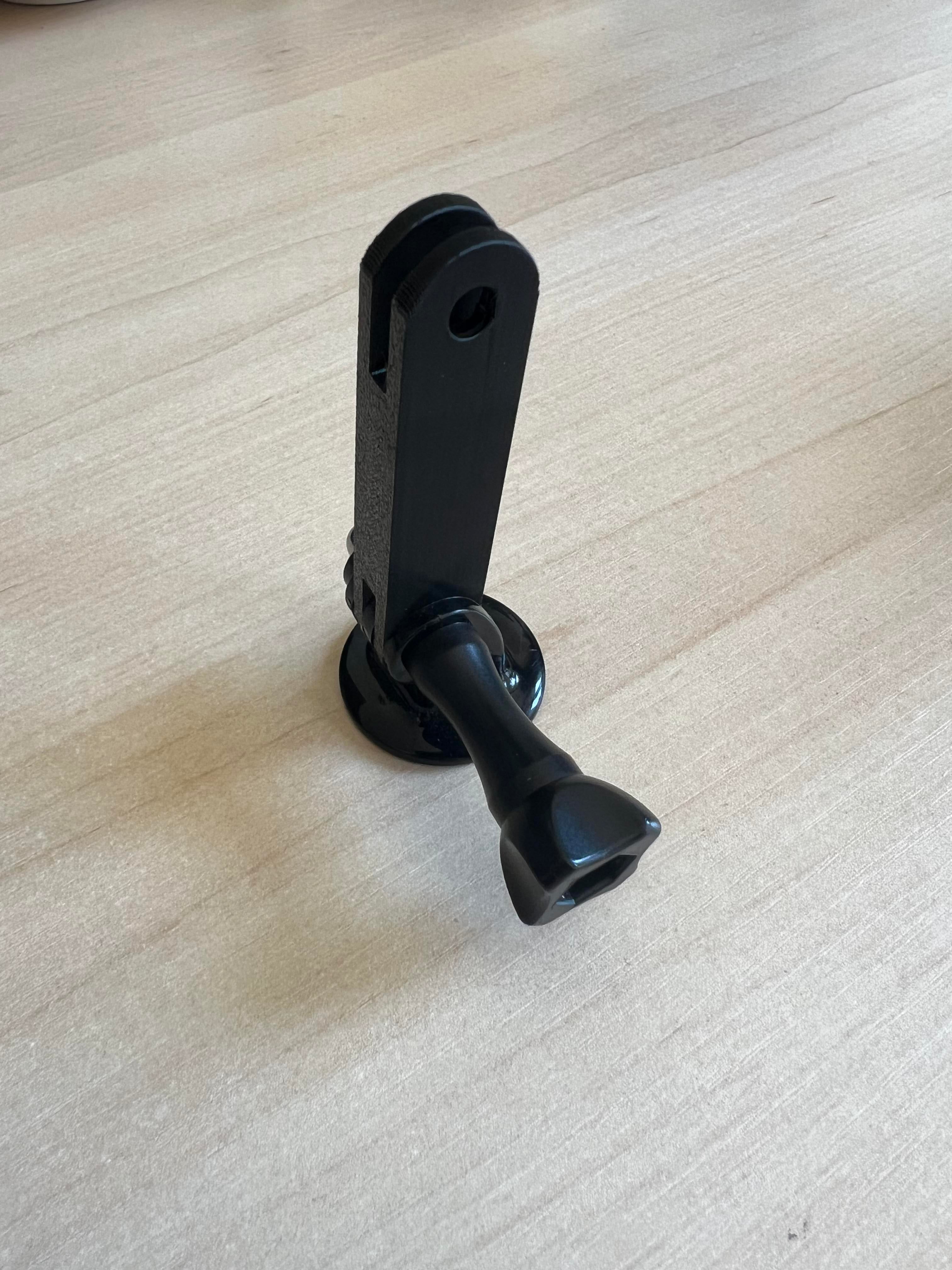 GoPro-style extender double 2-slot