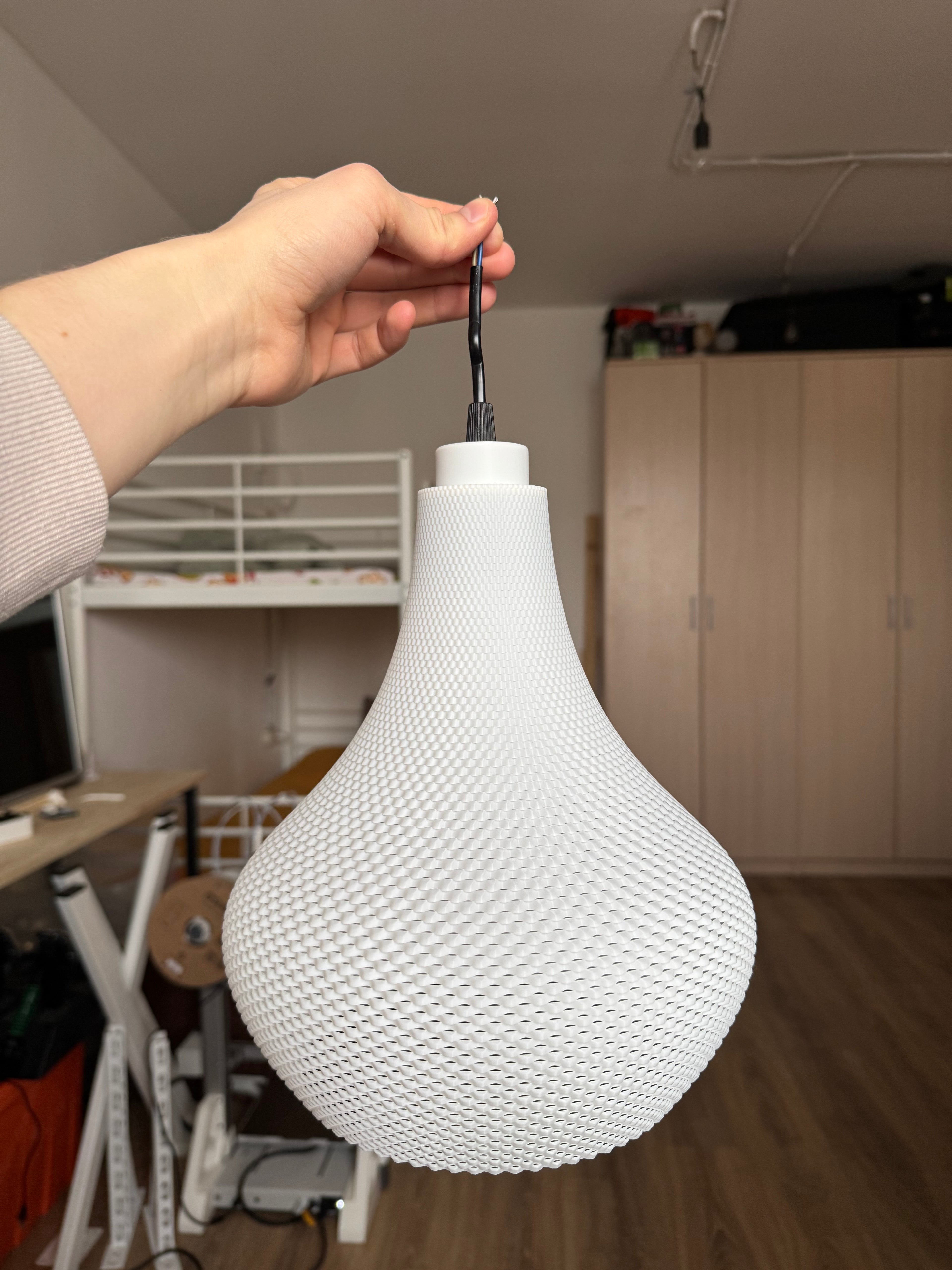 Lamp adapter for Organic Ripple Lamp