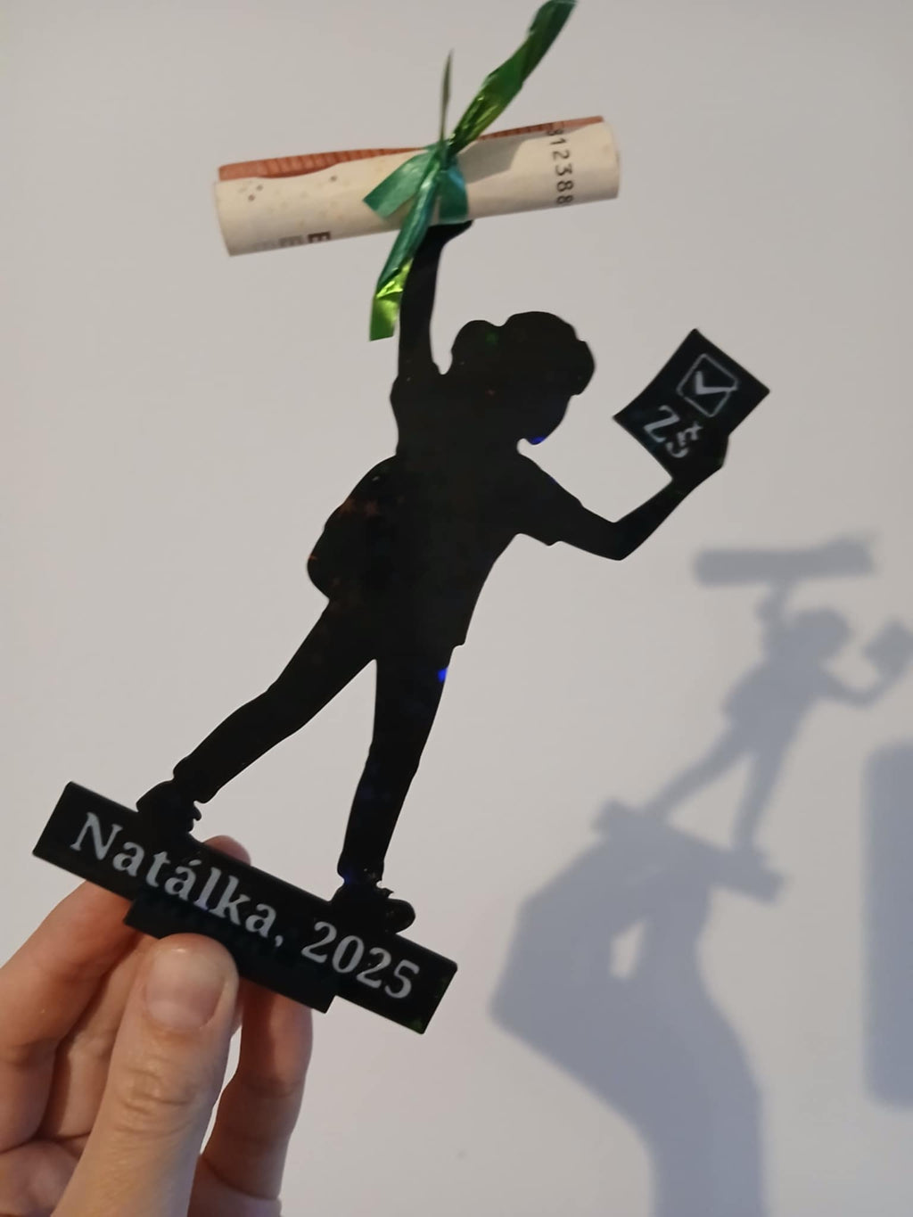 End-of-school figure – the stylish money gift