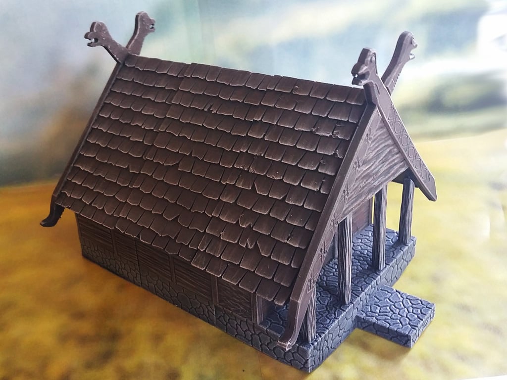 Fantasy viking house