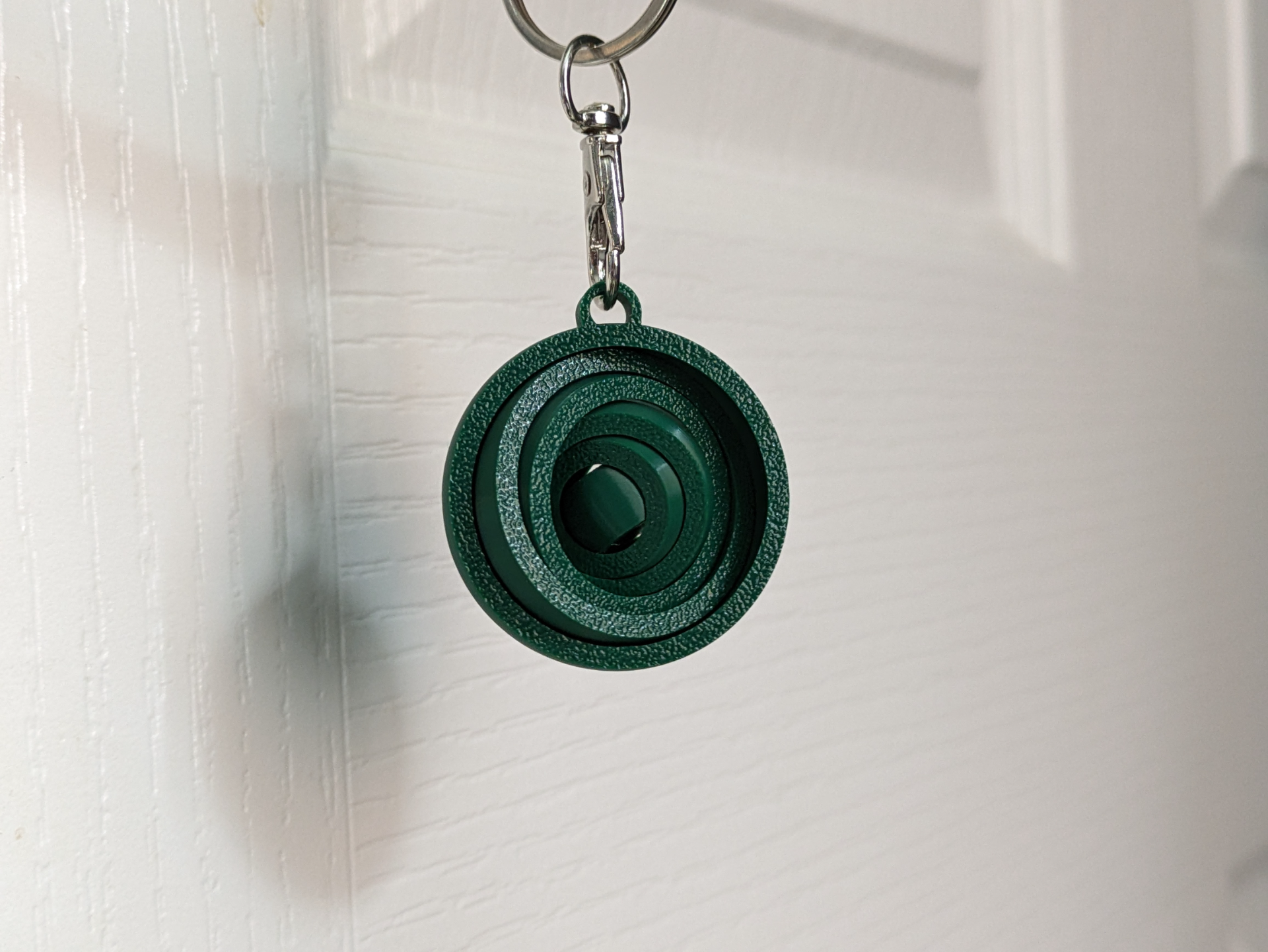Rotating Rings Keyring / Toy