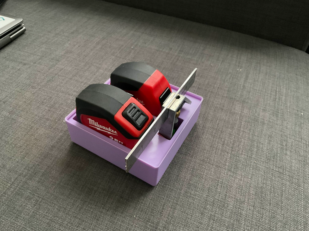 Gridfinity Tape Measure Milwaukee Storage