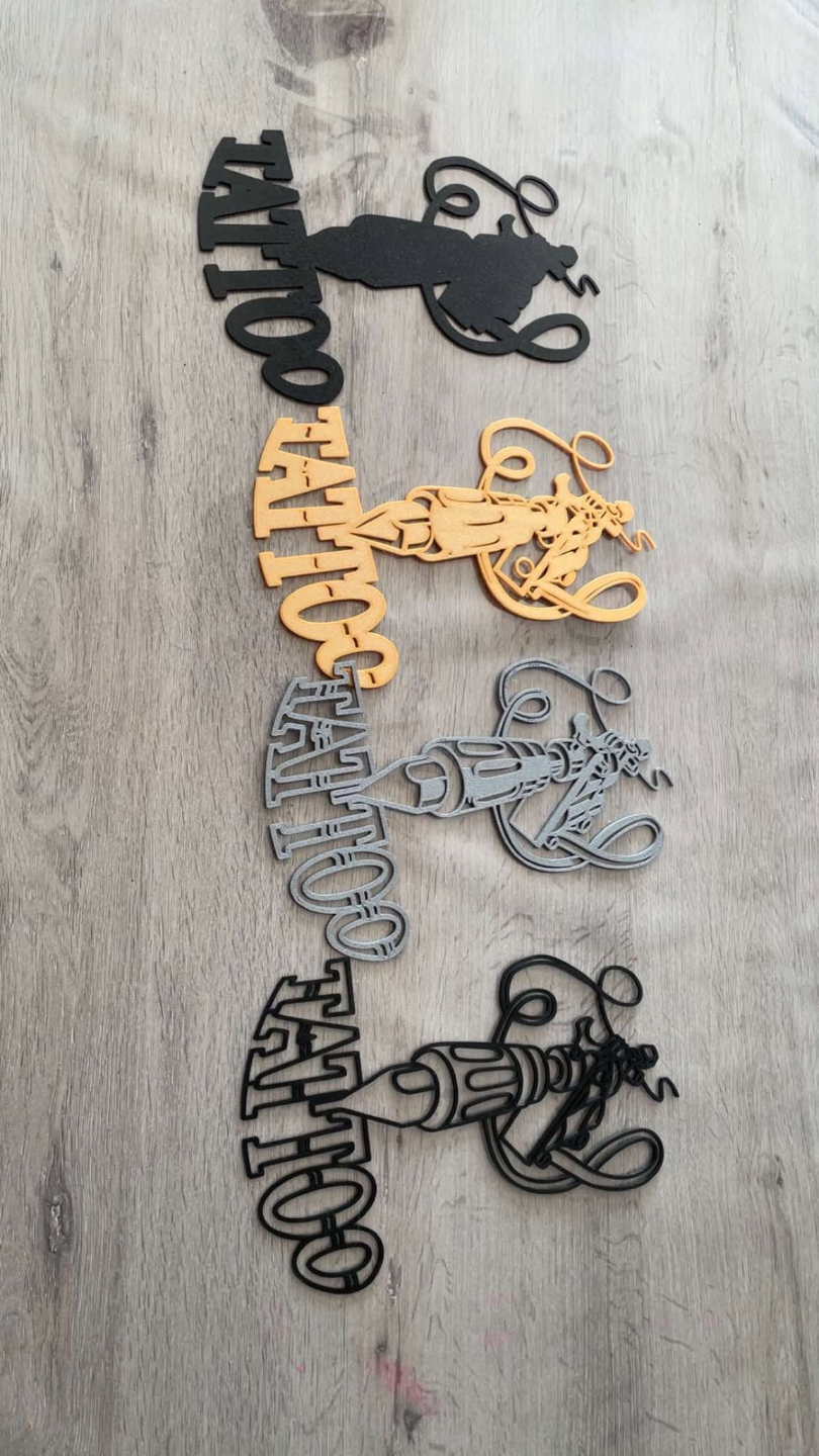 Customizable Layered Tattoo