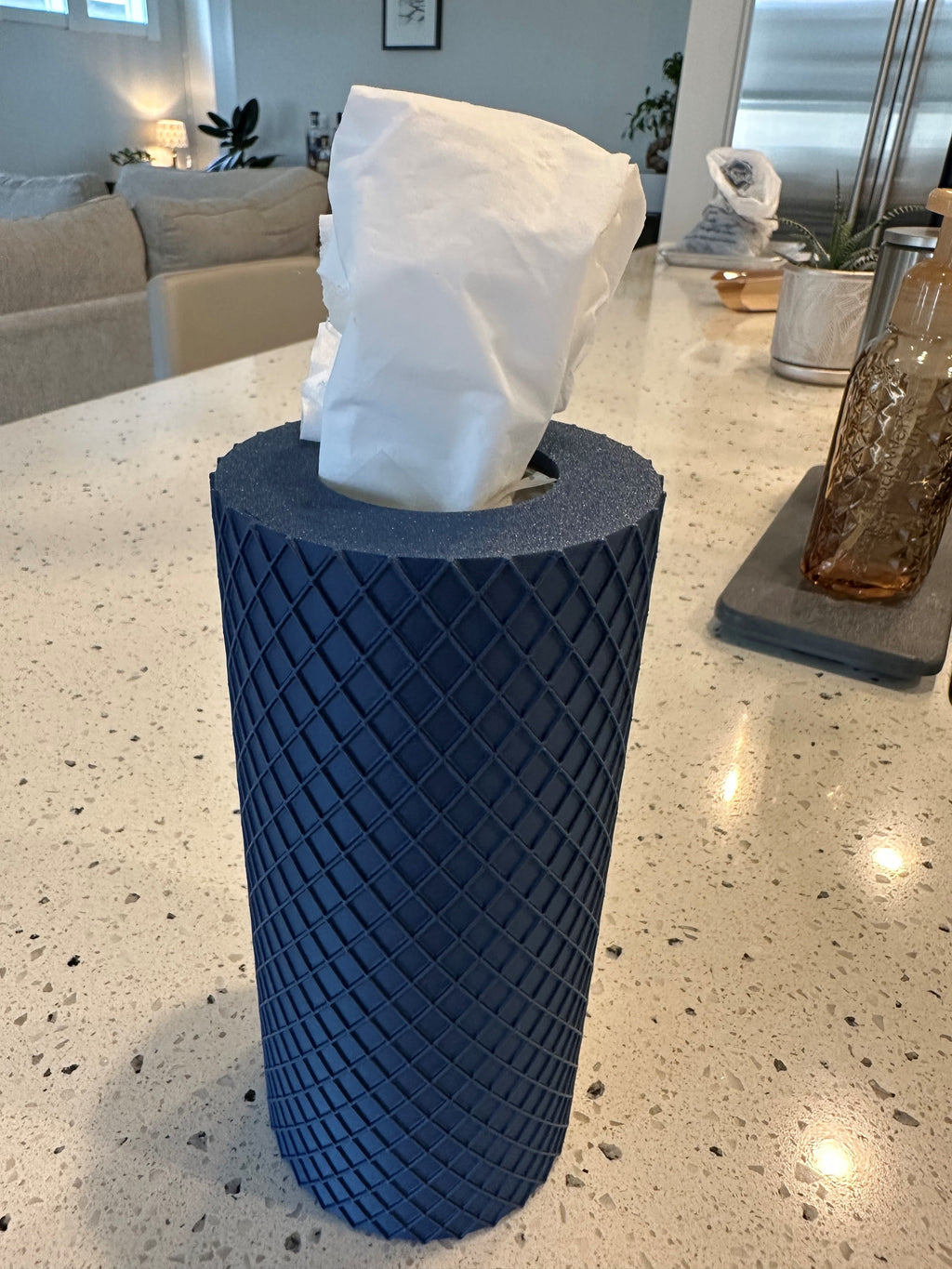 Tissue Tube Cover - Lattice Pattern