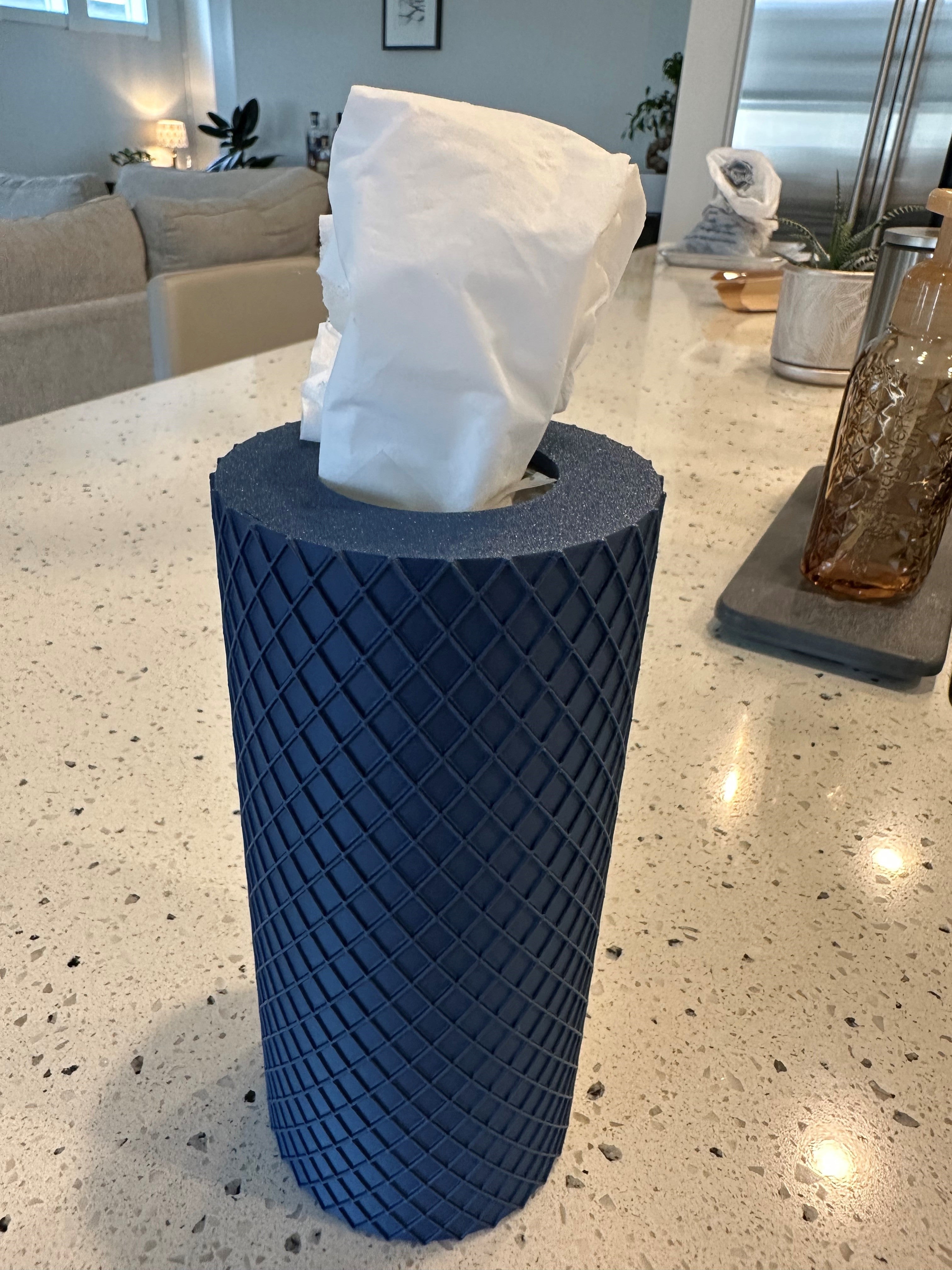 Tissue Tube Cover - Lattice Pattern
