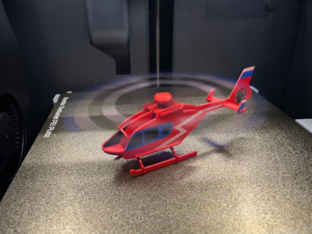 Helicopter Kit Card - EC 135 - Christmas Gift!