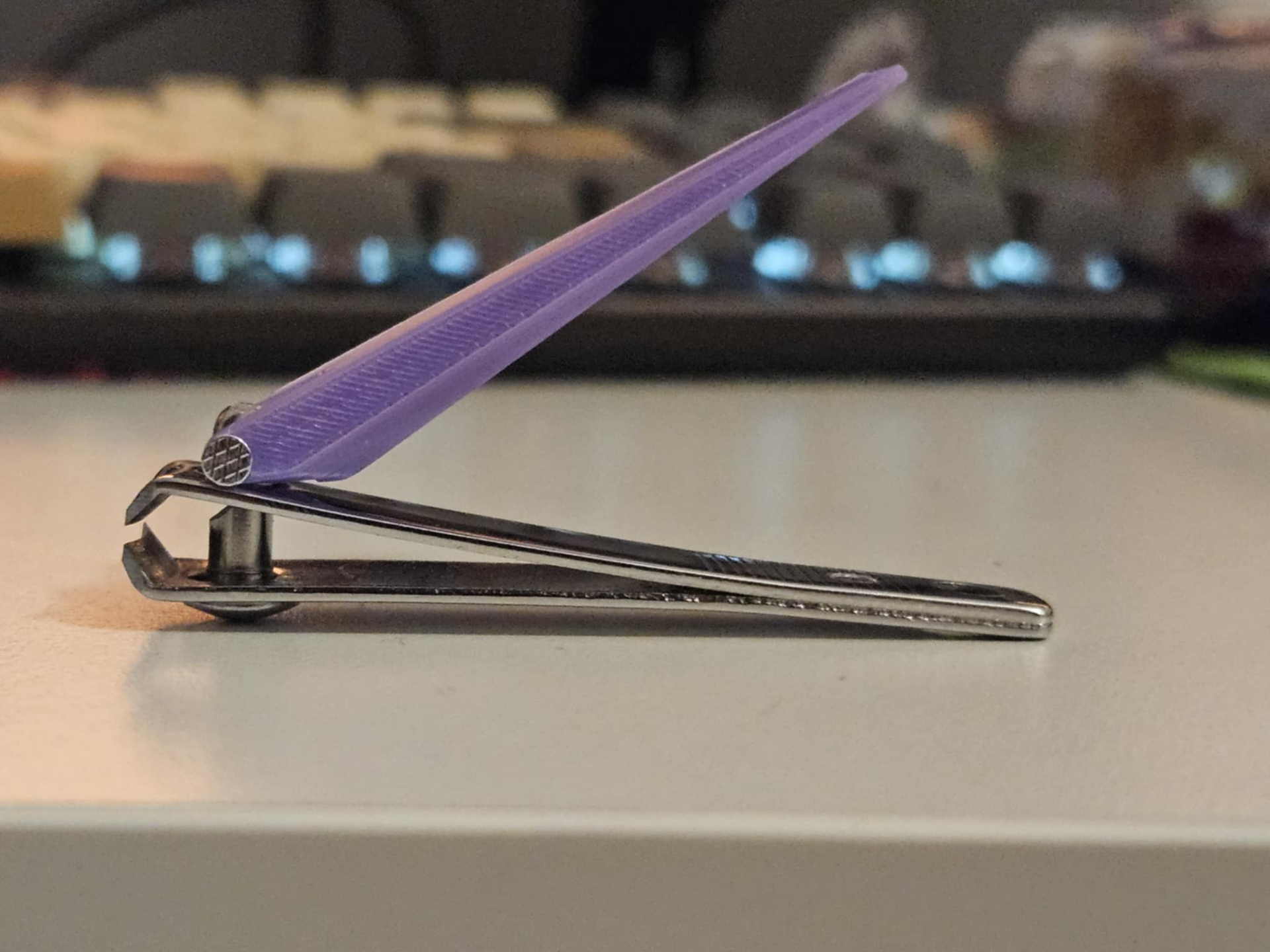 Nail Clipper hinge, Tested on 56 x 12mm cutters