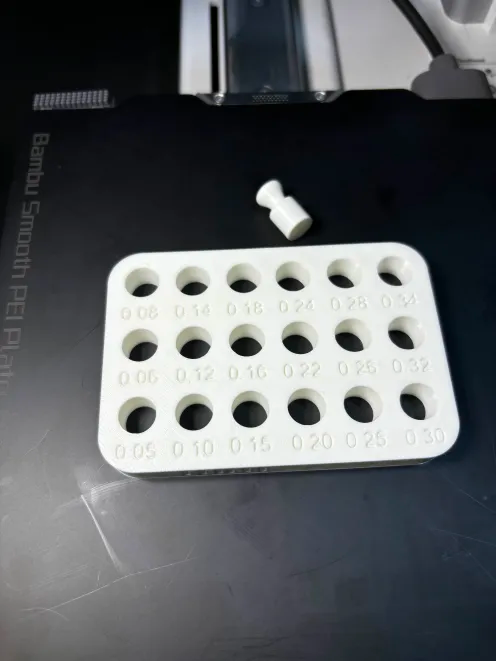 Tolerance test box