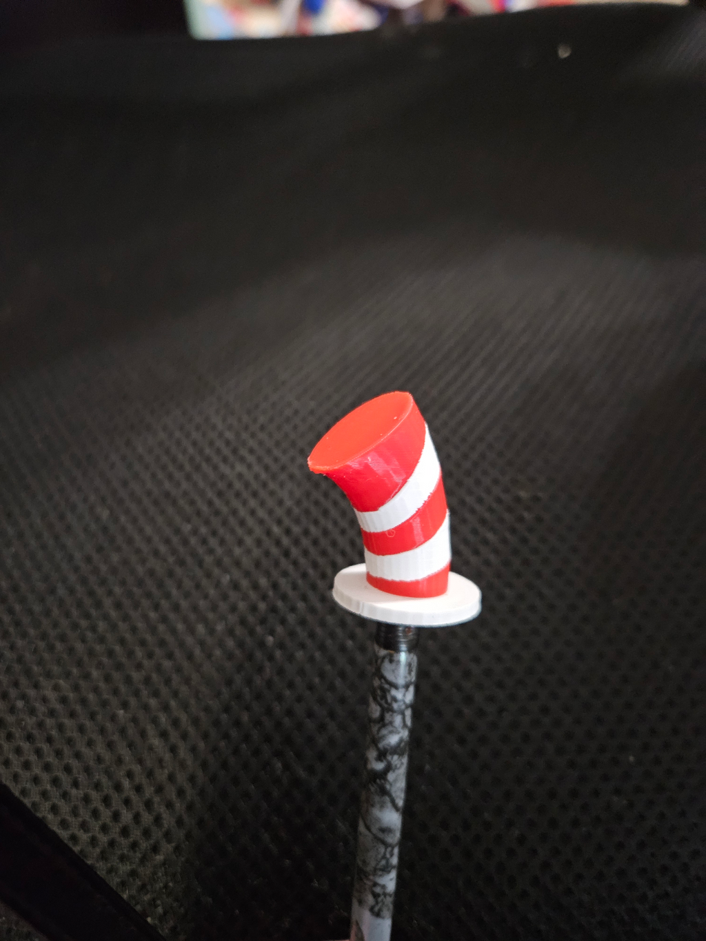 Dr Seuss Cat's Hat Pencil Topper