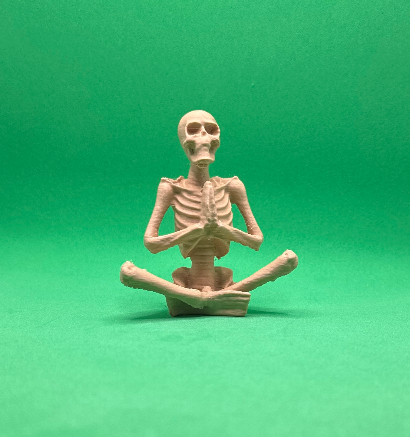 Three Skeletons Doing Yoga
