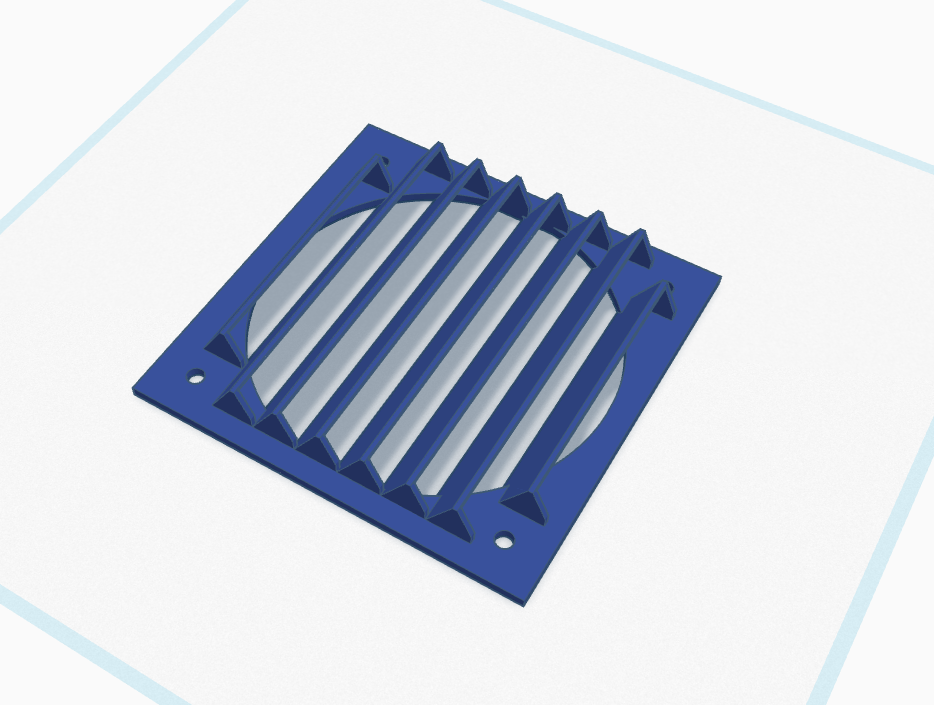 80mm Fan Cover - High Flow