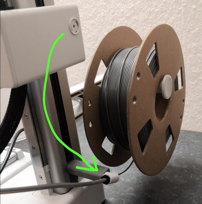 A1m tangle free filament guide