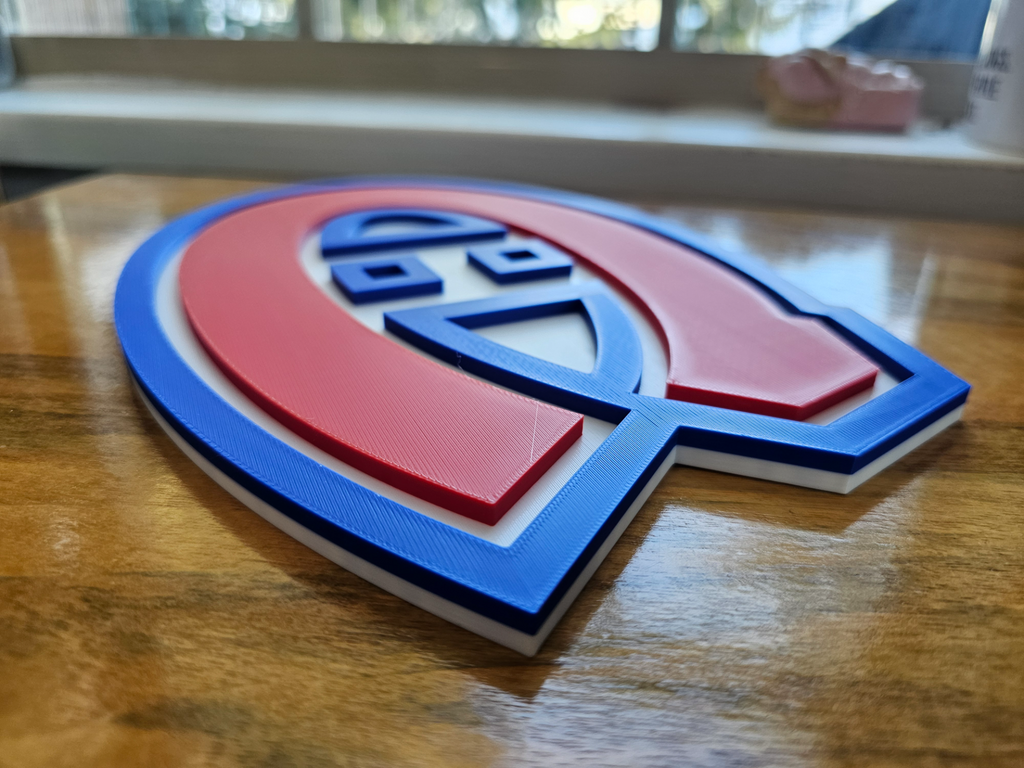 Montreal Canadiens 3D Sign