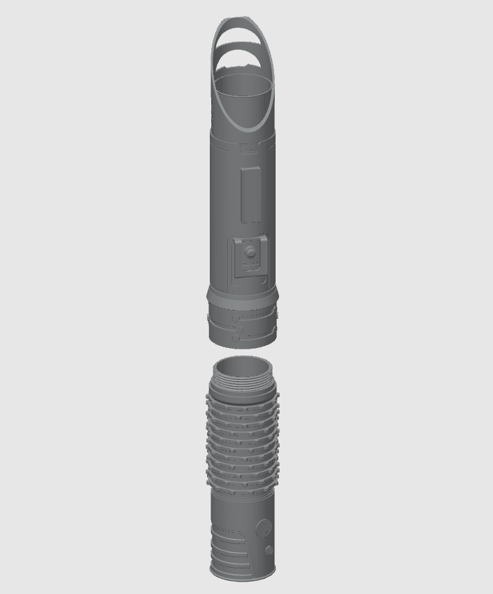 Jedi Survivor Lightsaber Hilt (For Neopixel)