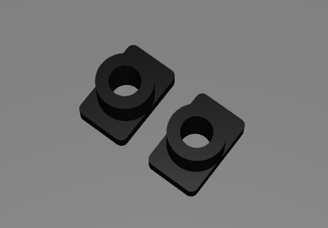 Injora 7kg Servo Adapter M2 FCX or HobbyPlus Cr18p