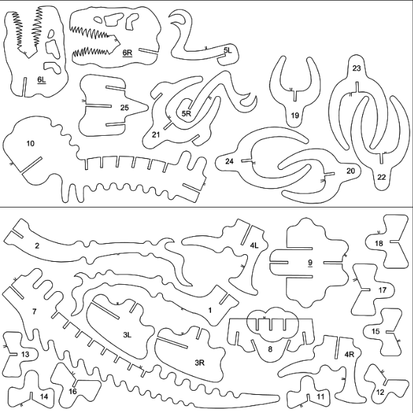 T-rex kit card