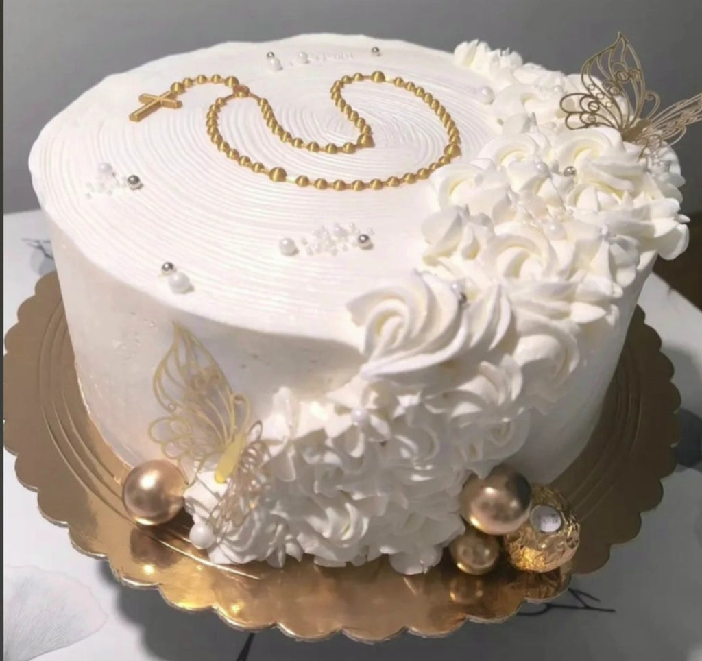 Rosary cake topper (First Holy Communion)