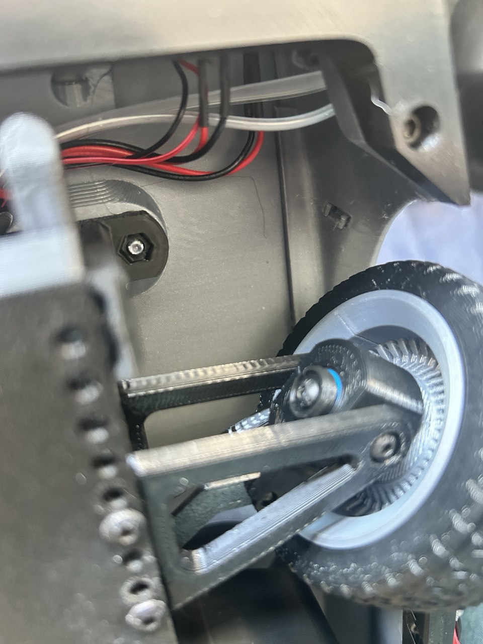 Adaptador rotula, mejora dirección Chasis 1/10 DKS